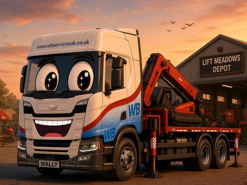 Wally wakes up at sunrise at Lift Meadows depot
